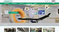 Desktop Screenshot of admeco.ch